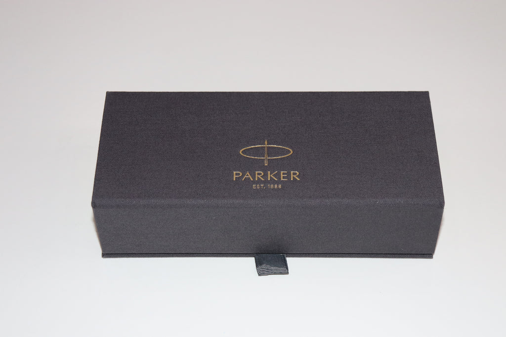 Parker Sonnet Reflection Matte Black With Classy Engraved Goldtrims Cap Ballpoint Pen