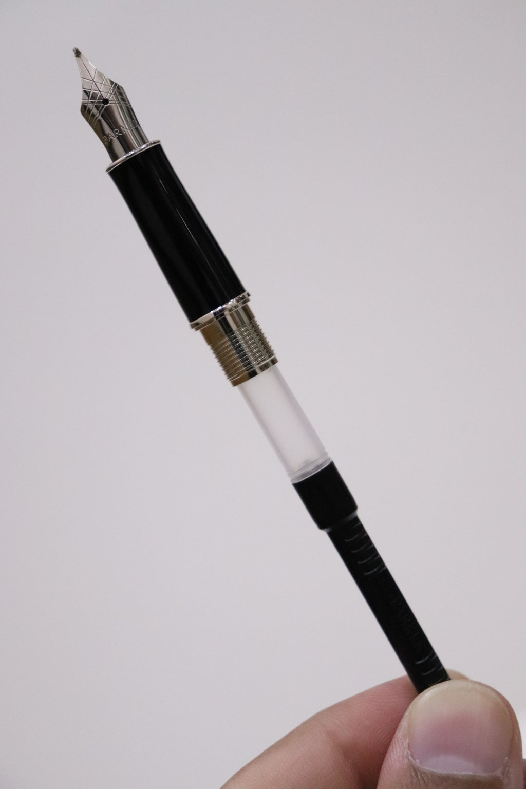 Parker Sonnet Stainless Steel Chrome Trim Fountain Pen