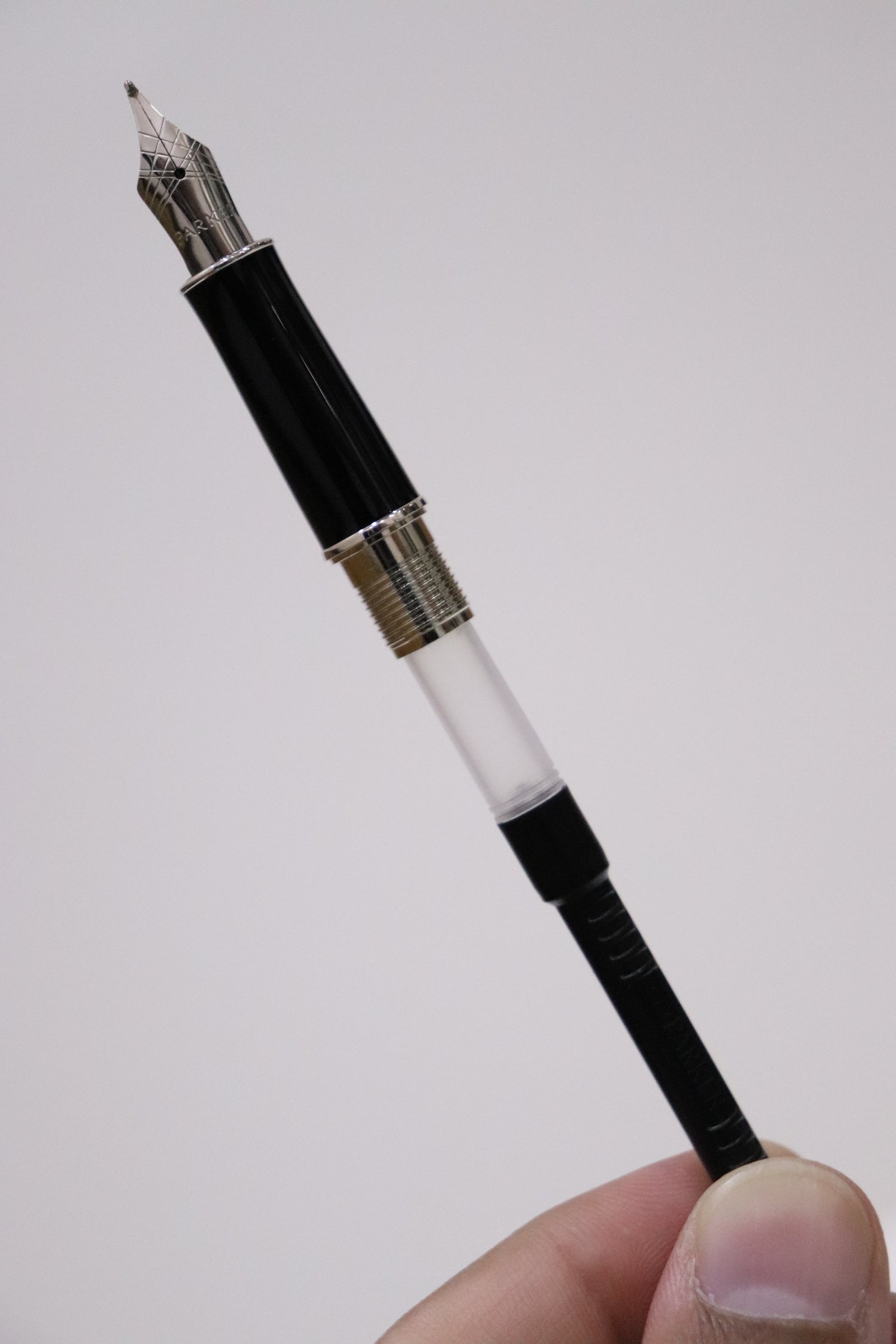 Parker Sonnet Stainless Steel Chrome Trim Fountain Pen
