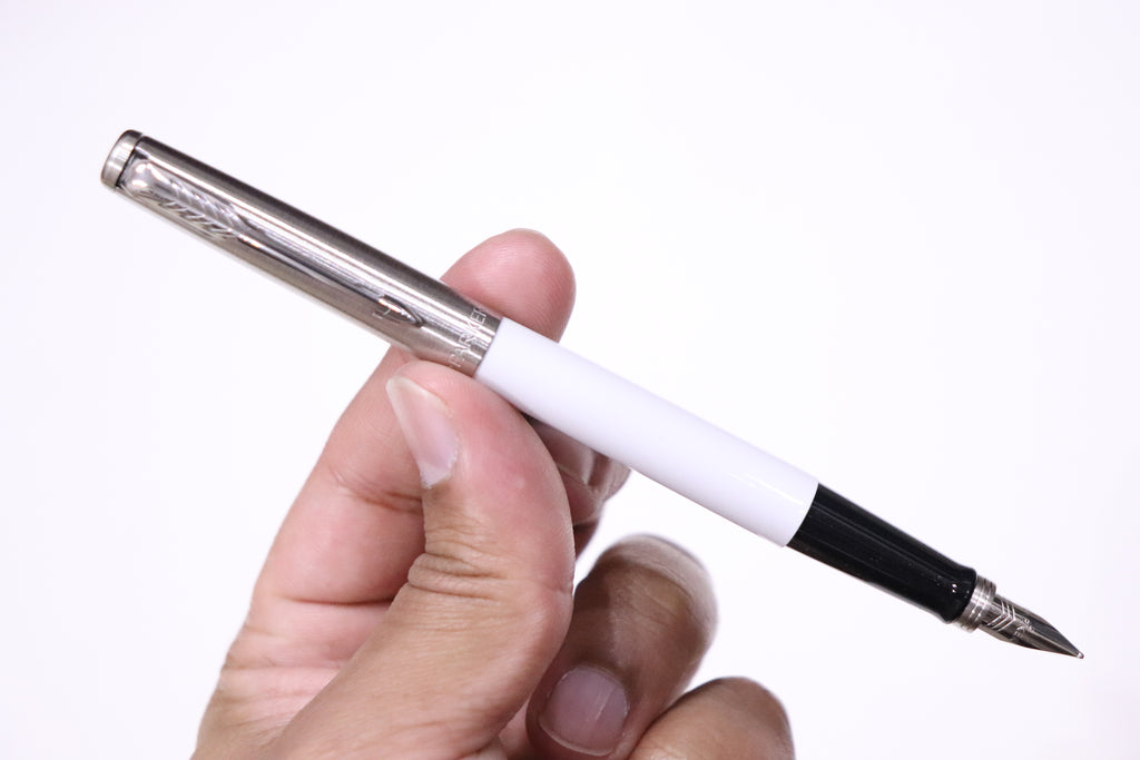 Parker Jotter Original White Fountain Pen