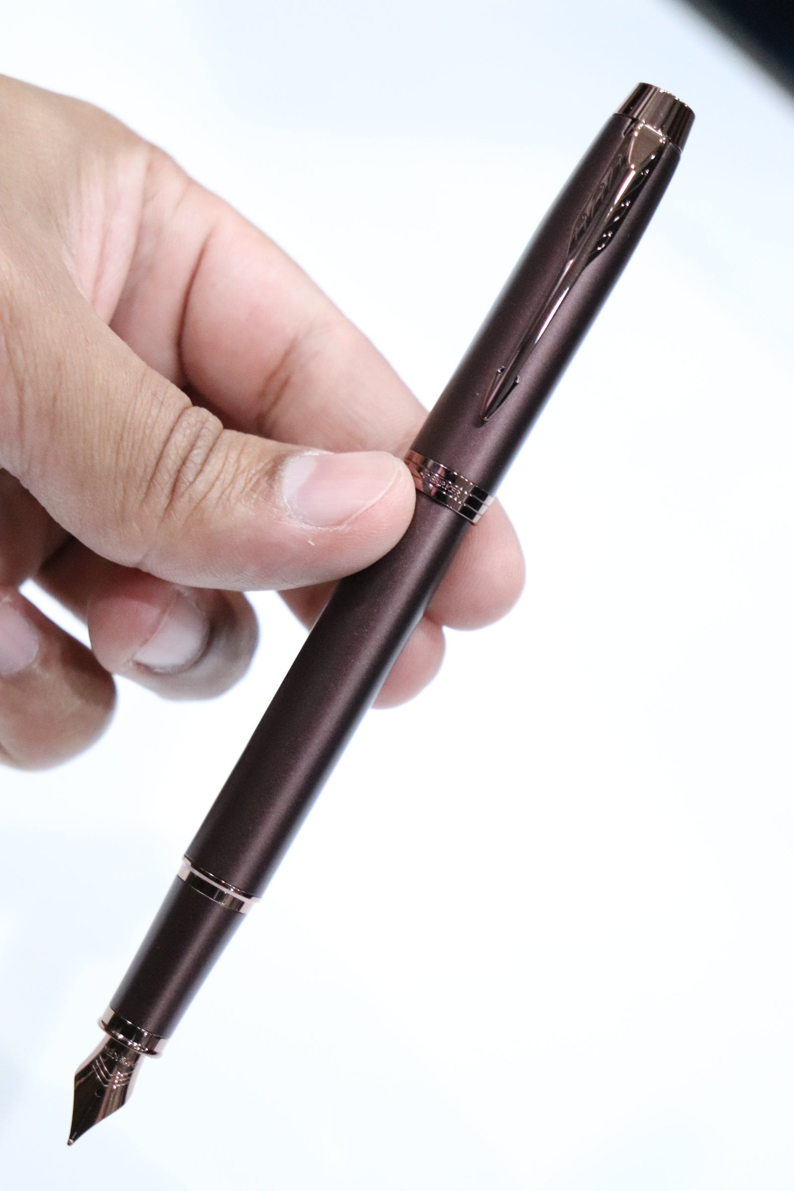 Parker IM Monochrome Burgundy Fountain Pen