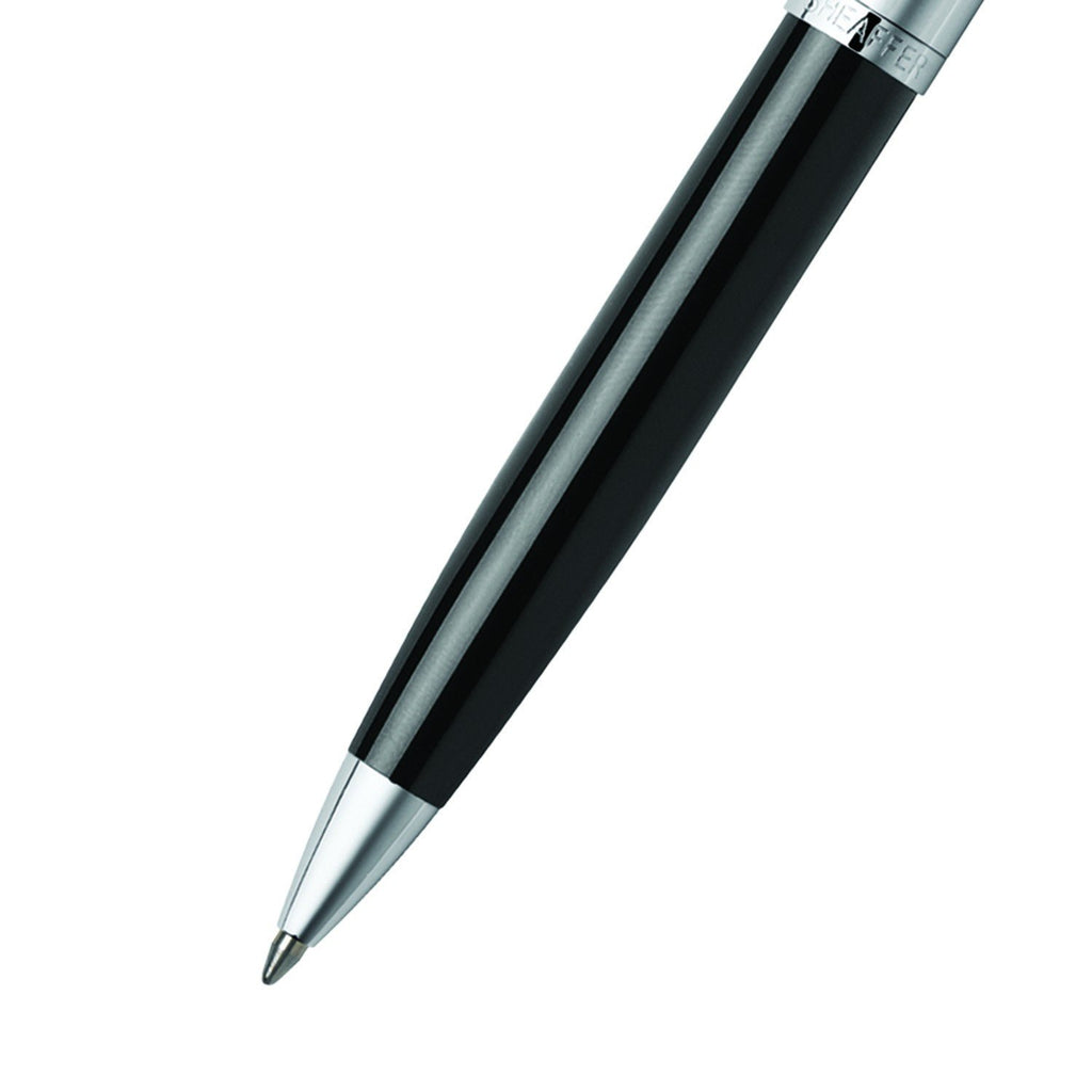 Sheaffer Gift Collection 500 – 9331 Shiny Chorme Cap Black barrel Ballpoint Pen