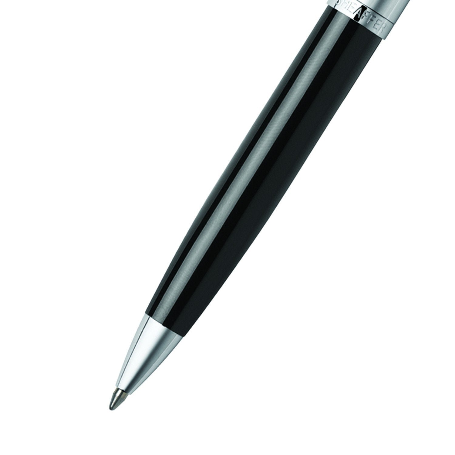 Sheaffer Gift Collection 500 – 9331 Shiny Chorme Cap Black barrel Ballpoint Pen