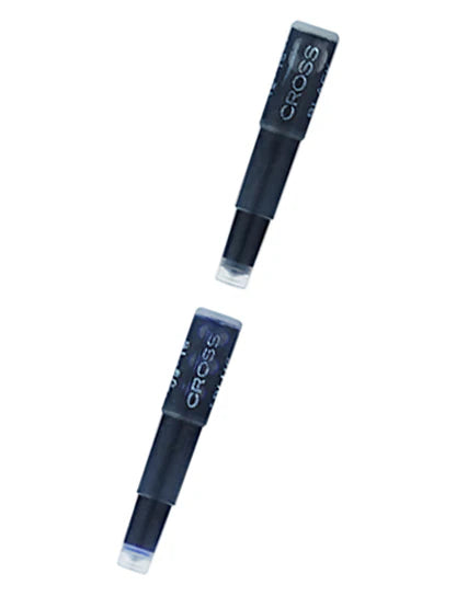 Cross Fountain Pen Ink Cartridges Blue — Pack of 6