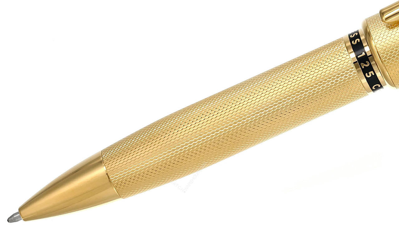 CROSS Peerless 125 23KT Gold Plated Ballpoint Pen AT0702-4