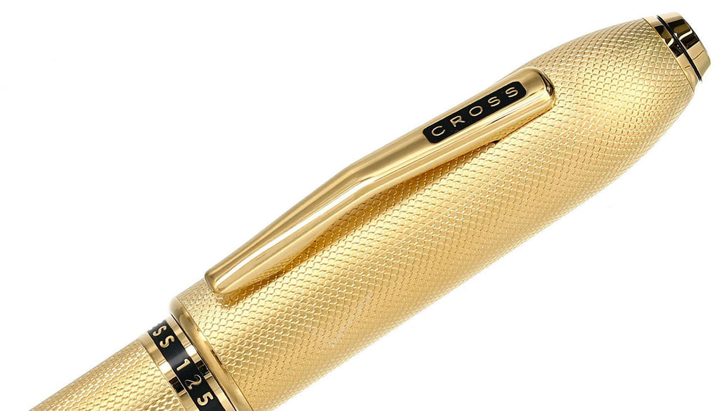 CROSS Peerless 125 23KT Gold Plated Ballpoint Pen AT0702-4