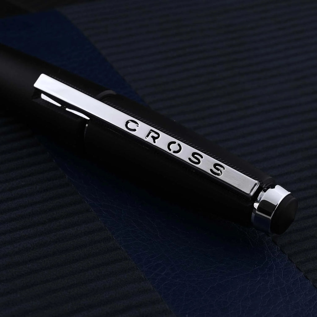 Cross Edge Roller Ball Pen - Jet Black CT AT0555-2