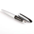 Cross ATX Brushed Chrome Etched Diamond Pattern Fountain Pen