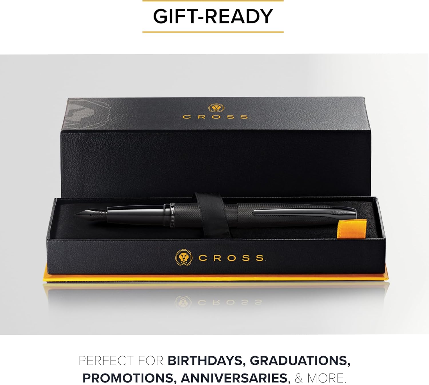 Cross ATX Fountain Pen - Brushed Black