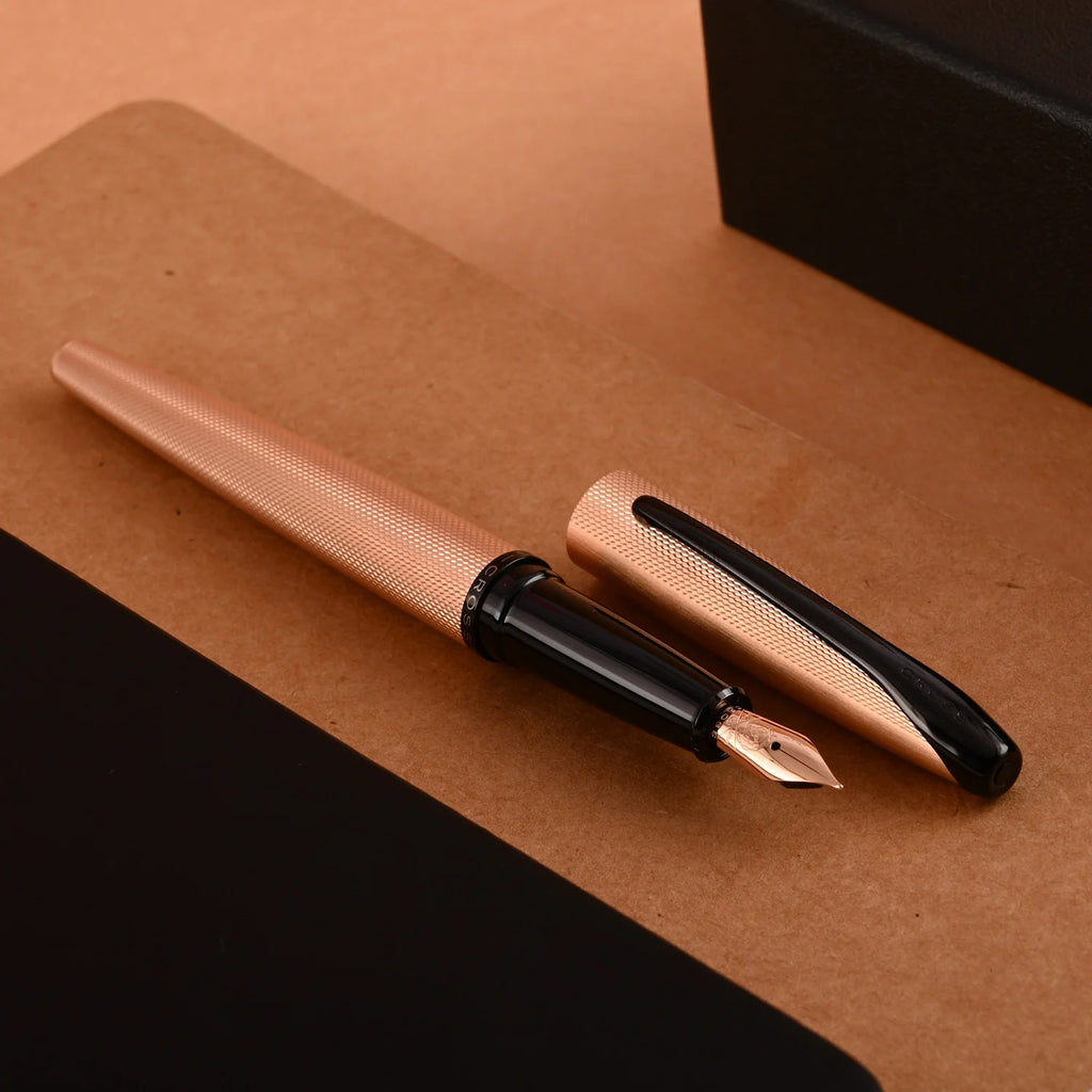 Cross ATX Fountain Pen - Brushed Rose Gold