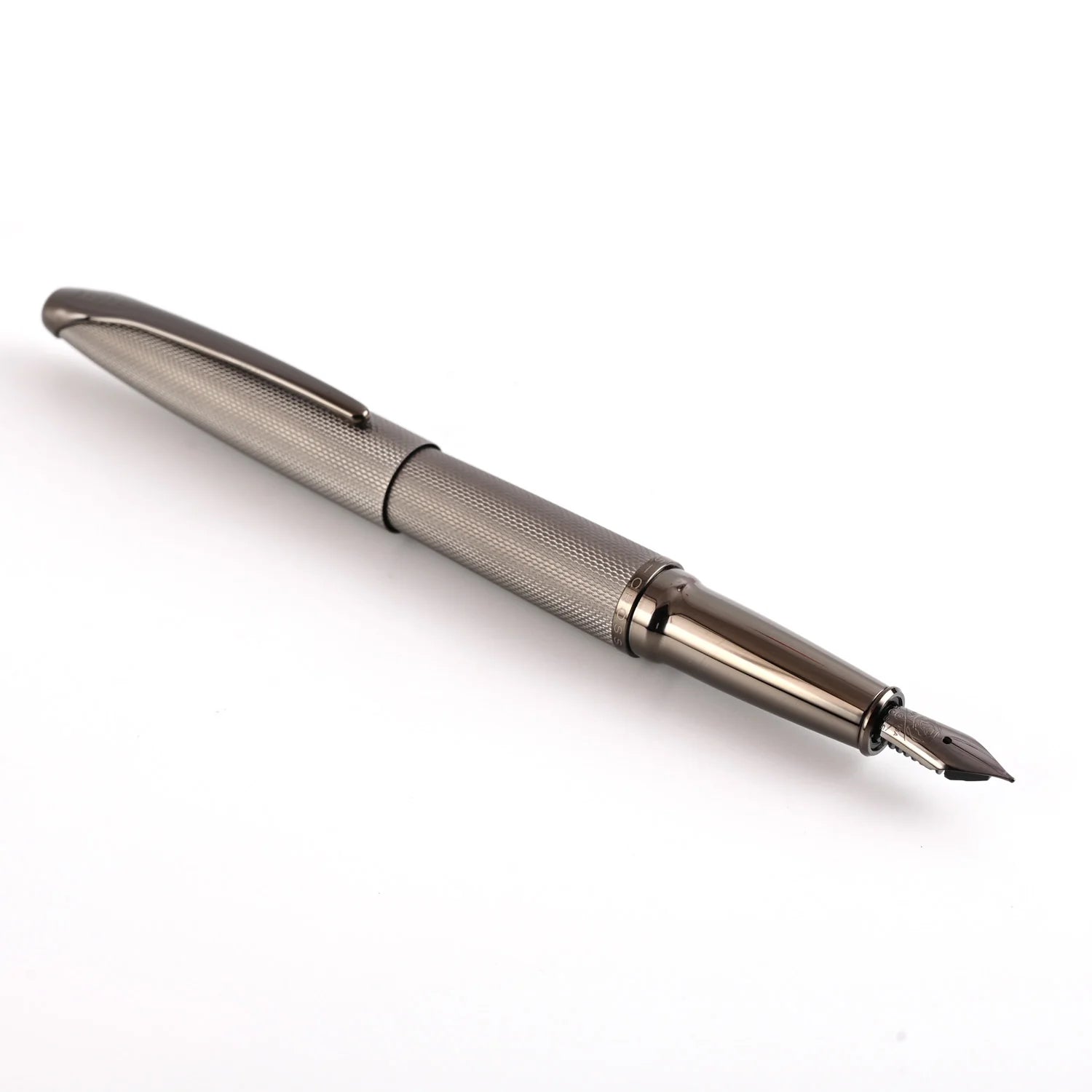 Cross ATX Sand Blasted Titanium Grey Fountain Pen