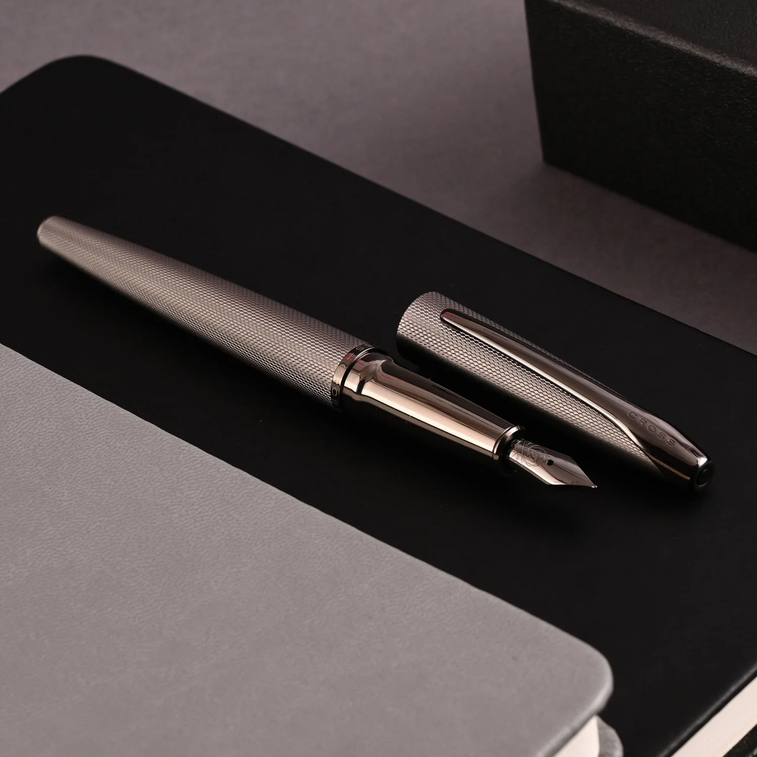 Cross ATX Sand Blasted Titanium Grey Fountain Pen