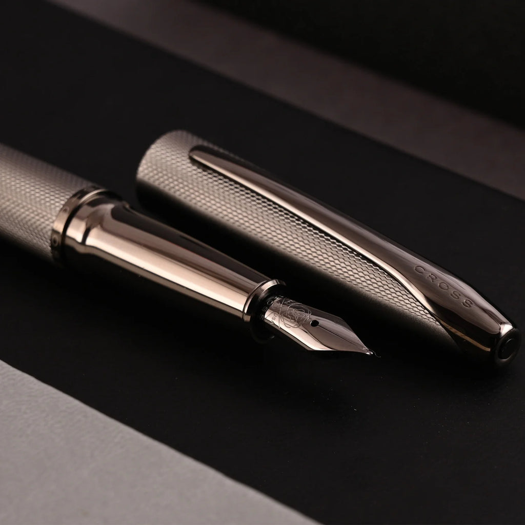 Cross ATX Sand Blasted Titanium Grey Fountain Pen