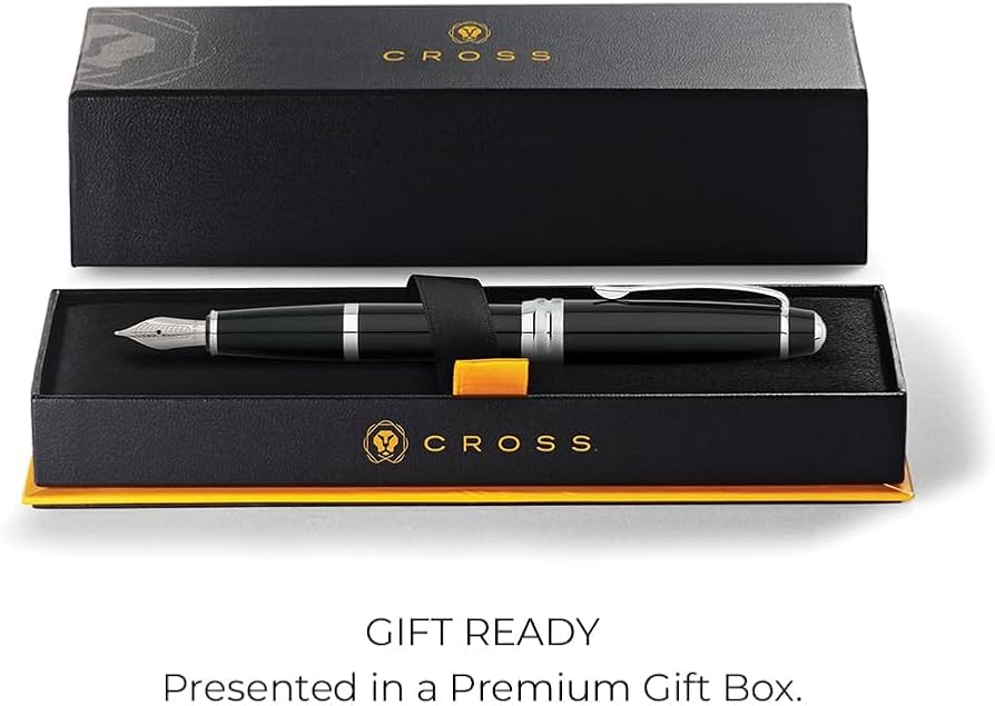 Cross Bailey Black Lacquer Fountain Pen