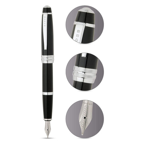Cross Bailey Black Lacquer Fountain Pen