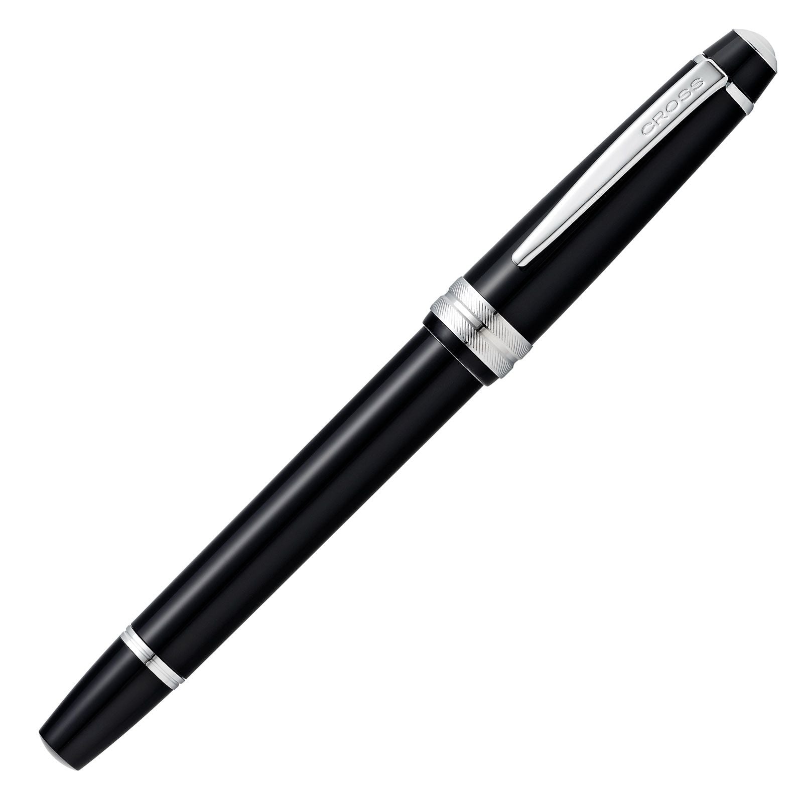 Cross Bailey Light Polished Black Resin Fountain Pen