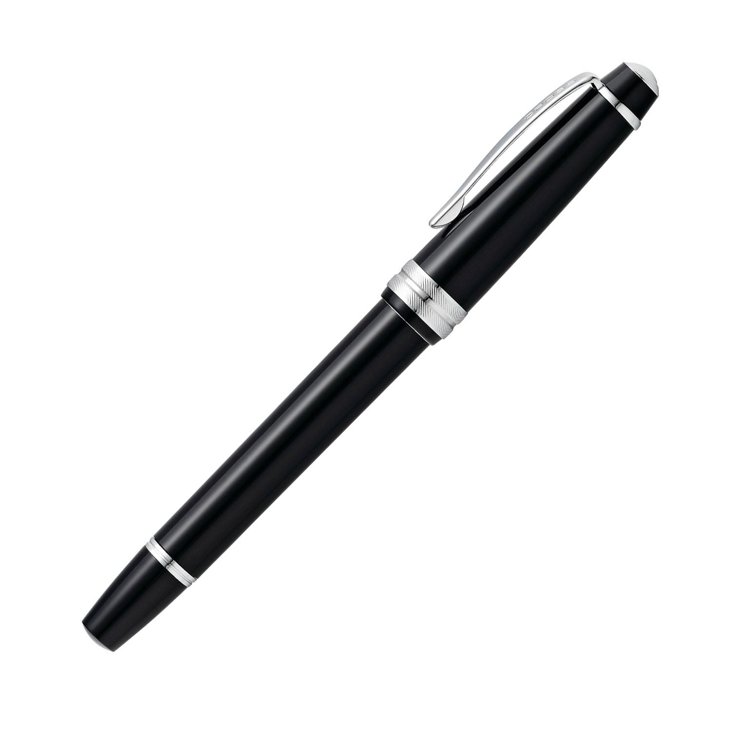 Cross Bailey Light Polished Black Resin Fountain Pen