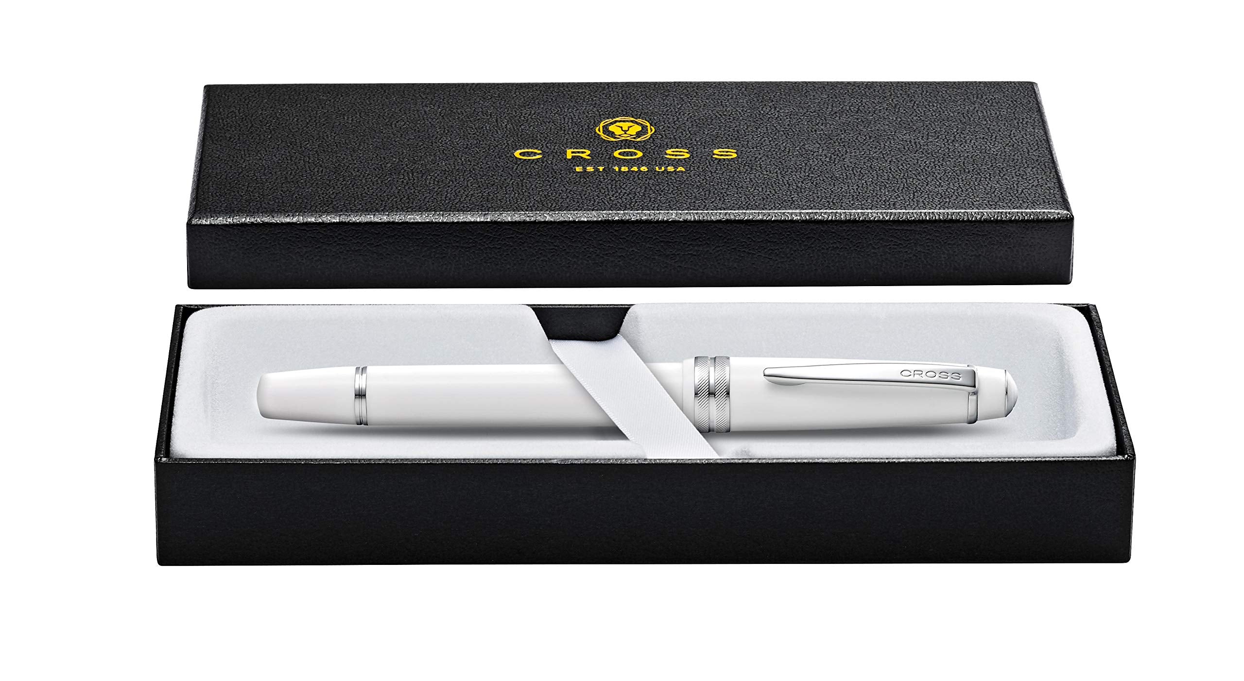 Cross Bailey Light Polished White Resin + Polished Chrome Appointments Fountain Pen