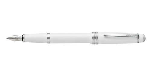 Cross Bailey Light Polished White Resin + Polished Chrome Appointments Fountain Pen