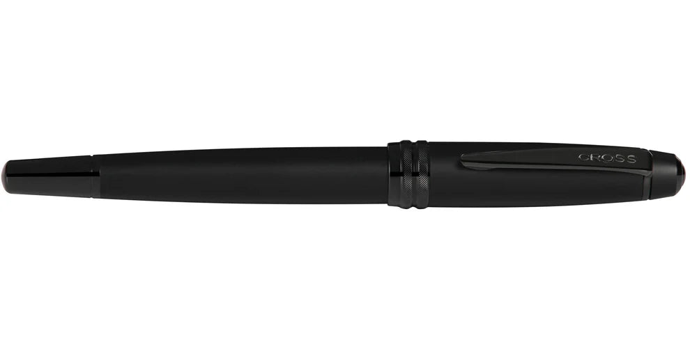 Cross Bailey Matte Black Lacquer Stainless Steel Fountain Pen