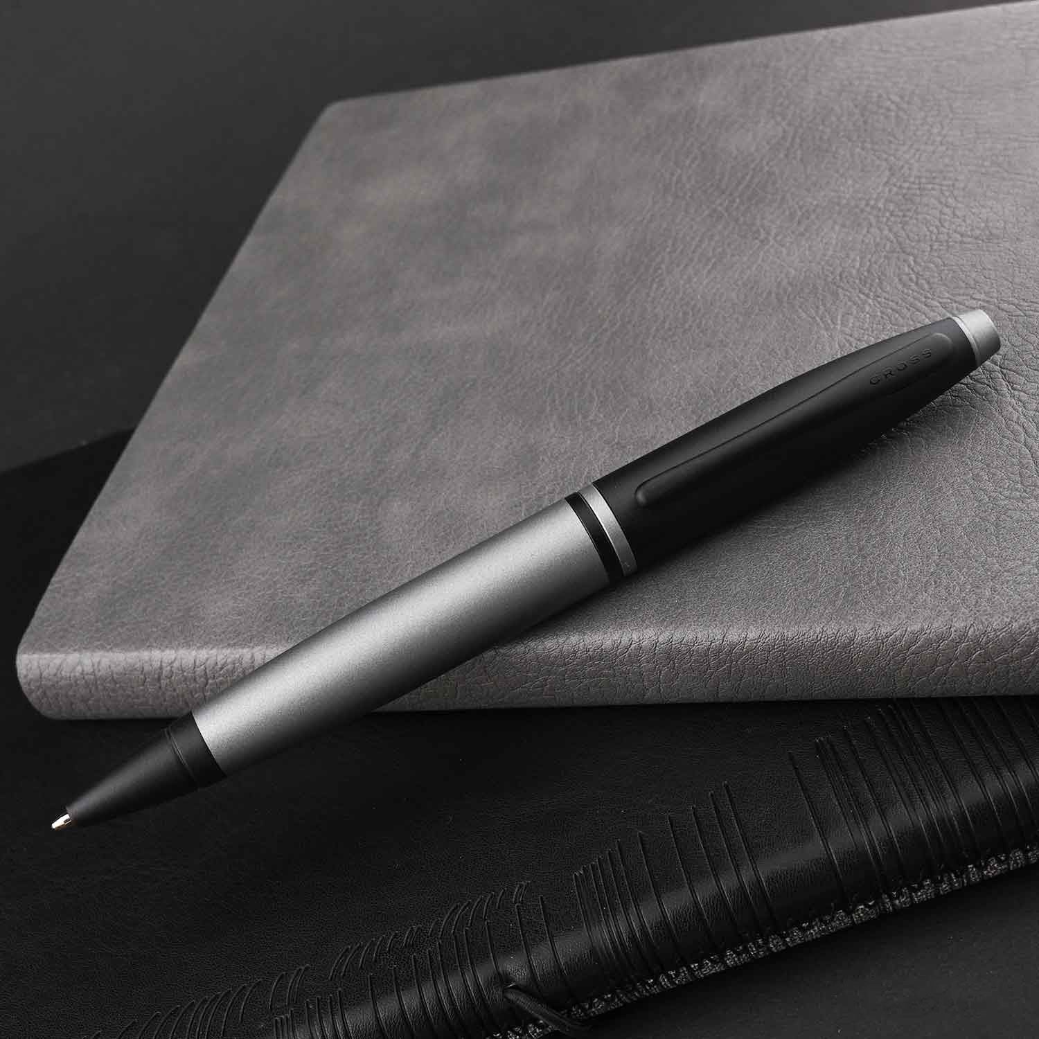 Cross Calais Ball Pen – Matt Grey & Black