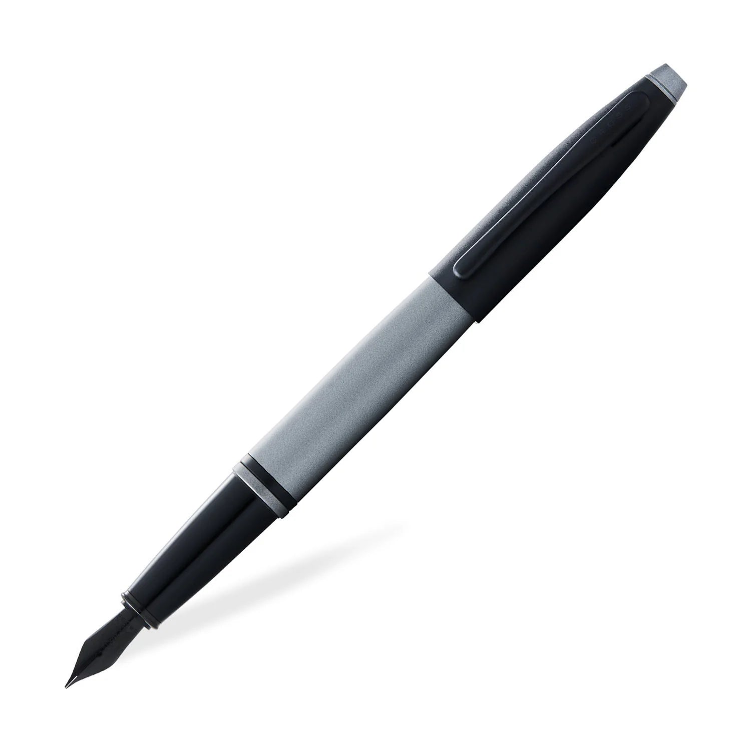 Cross Calais Fountain Pen – Matt Grey & Black
