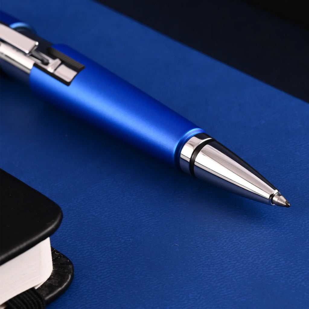 Cross Edge Roller Ball Pen - Nitro Blue CT AT0555-3