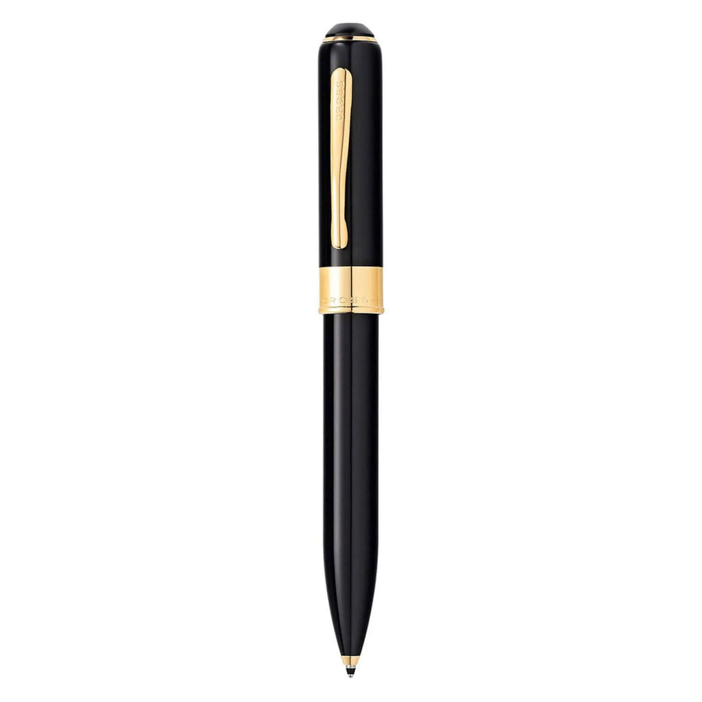 Cross Limited Edition Black Lacquer Ballpoint Pen With Gold Appointments
