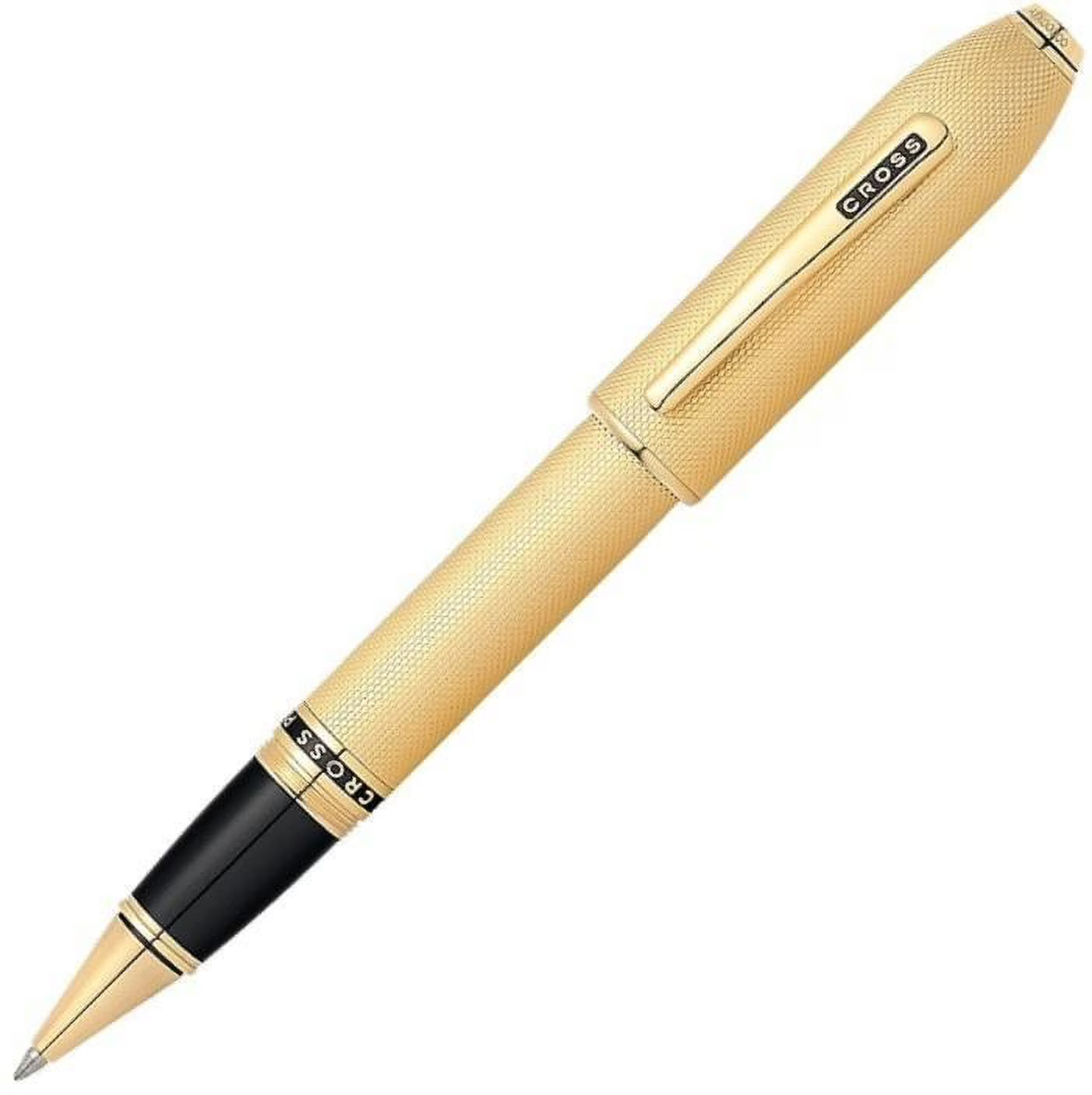 Cross Peerless 125 23K Heavy Gold Plate Rollerball Pen