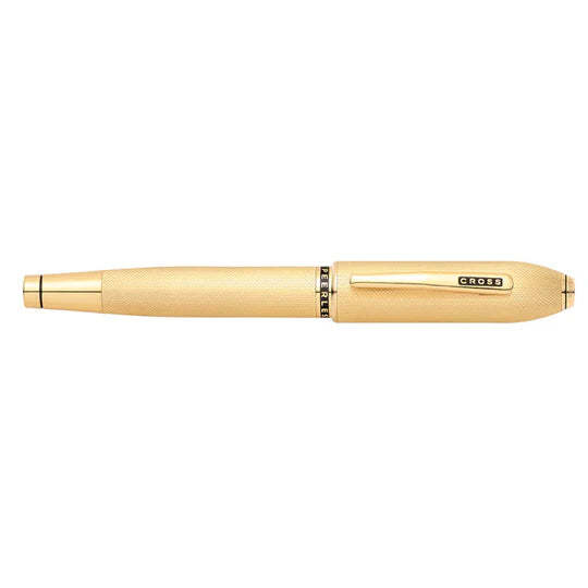 Cross Peerless 125 23K Heavy Gold Plate Rollerball Pen