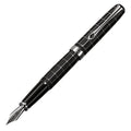 Diplomat Excellence A Plus Rhomb Guilloche Lapis Black Fountain Pen