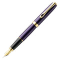 Diplomat Excellence A2 Violet Rain Gold Trim Fountain Pen