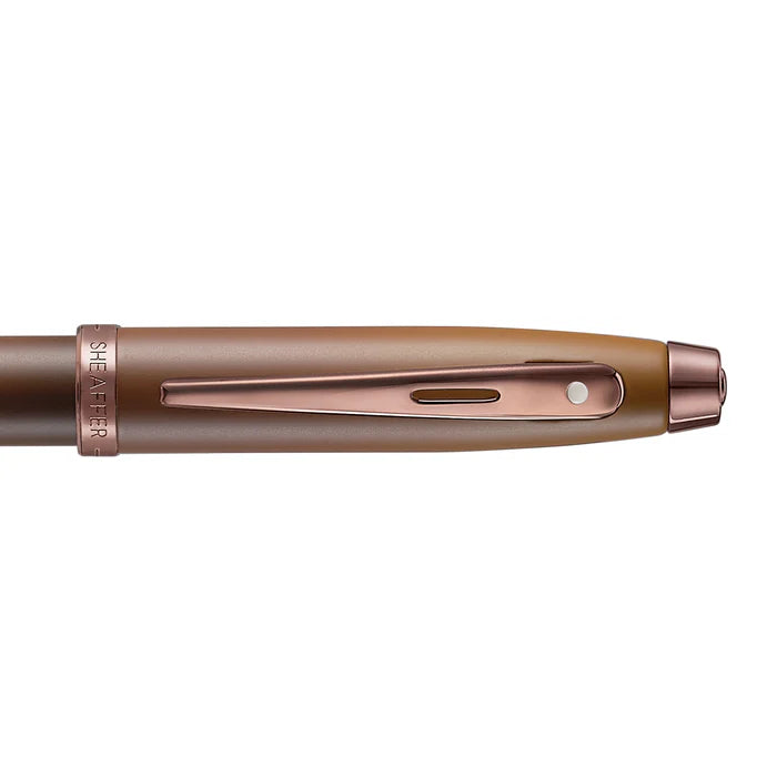 Sheaffer Gift Collection 100 – 9374 Coffee Edition Matt Brown with Regal Brown PVD Trims Fountain Pen