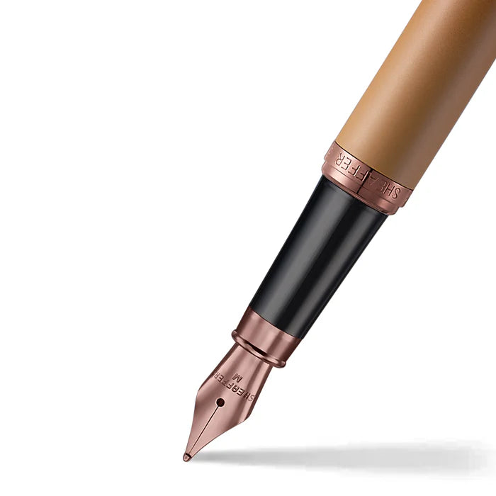 Sheaffer VFM 9428 Coffee Edition Matt Brown with Regal Brown PVD Trims Fountain Pen