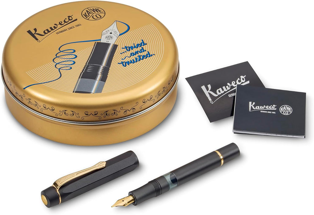 Kaweco Piston Sport AL Solo Fountain Pen Black Medium 11000327