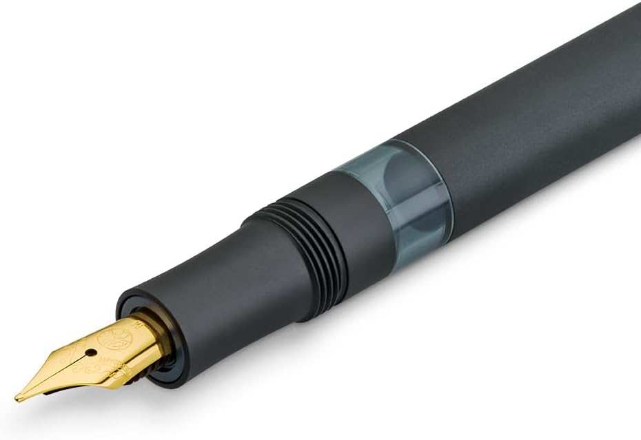 Kaweco Piston Sport AL Solo Fountain Pen Black Medium 11000327