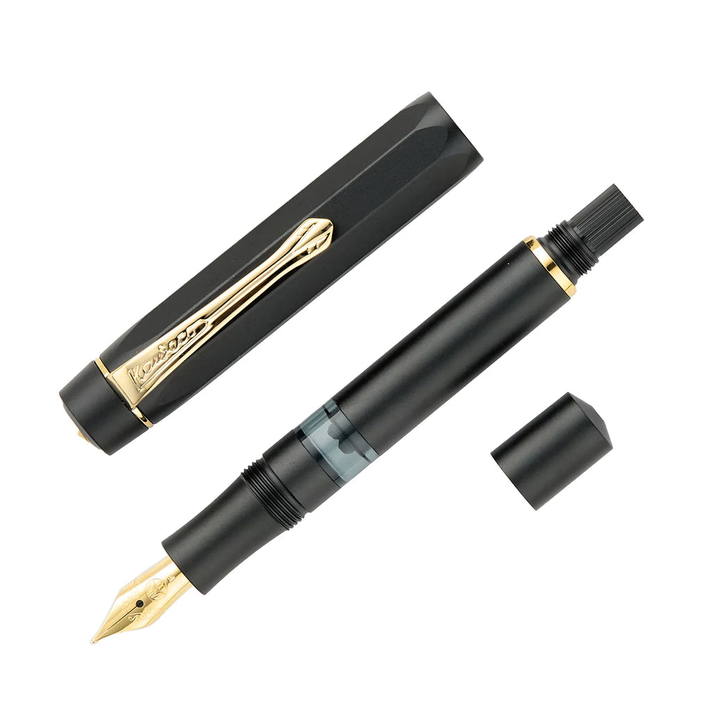 Kaweco Piston Sport AL Solo Fountain Pen Black Medium 11000327