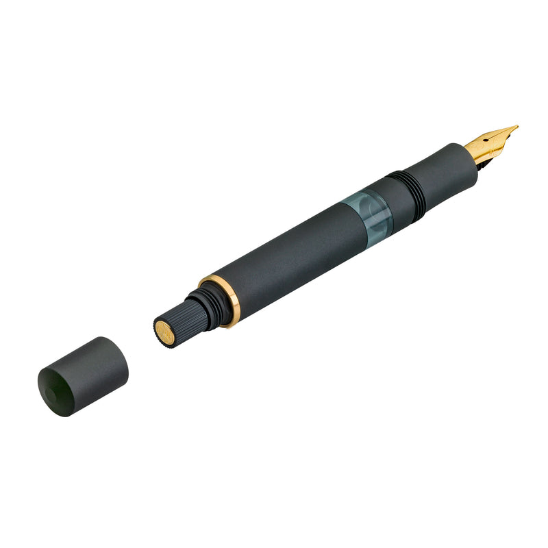 Kaweco Piston Sport AL Solo Fountain Pen Black Medium 11000327