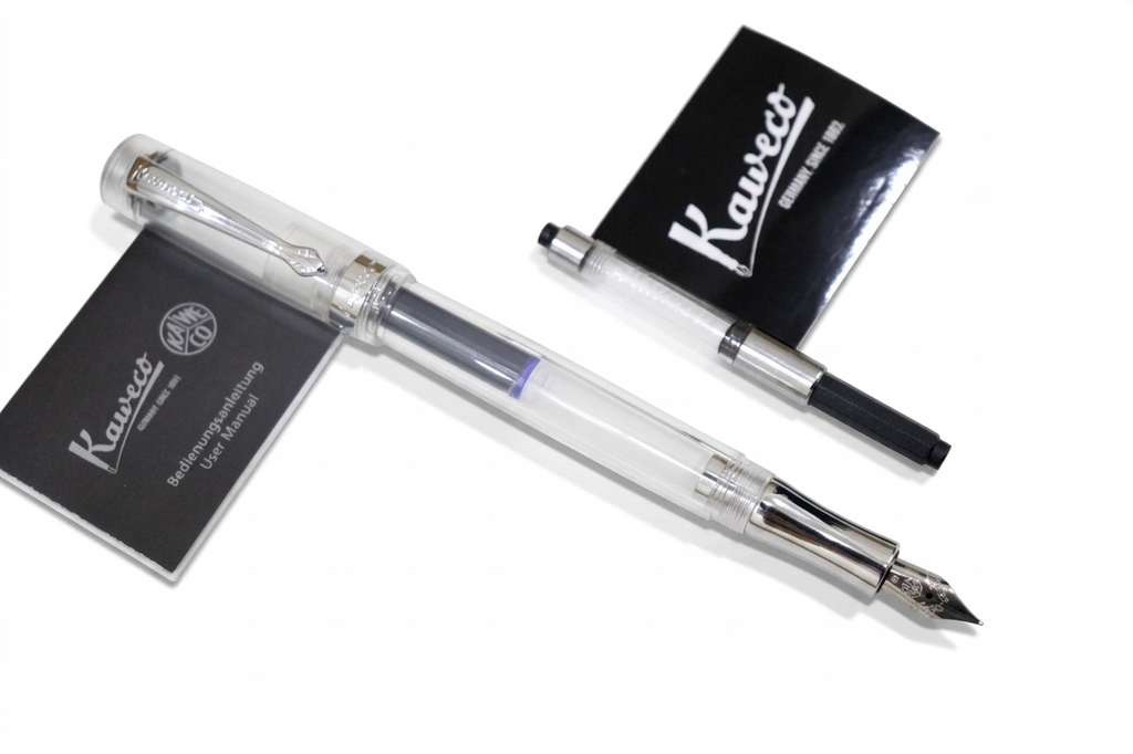 Kaweco Classy Transparent Fountain Pen With Genuine Ink Convertor