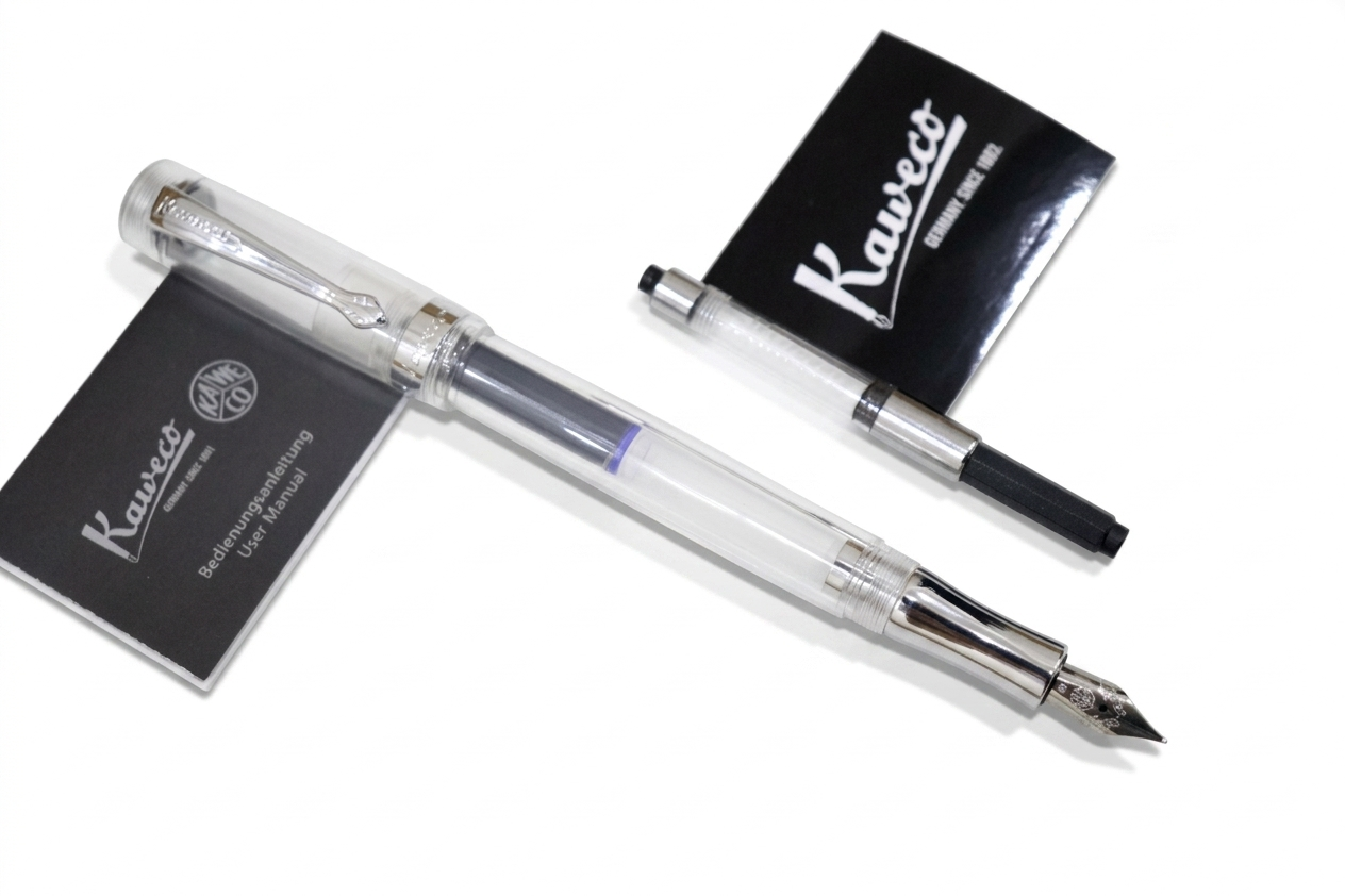 Kaweco Classy Transparent Fountain Pen With Genuine Ink Convertor