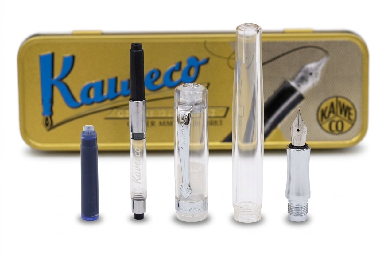 Kaweco Classy Transparent Fountain Pen With Genuine Ink Convertor
