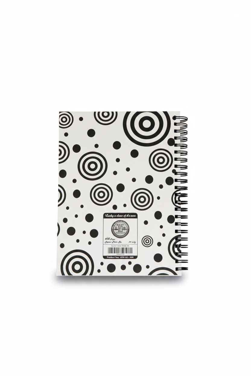 Lucky Exclusive Spiral Notebook A4 — Premium Quality 400 Pages