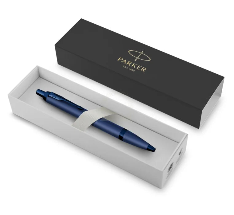 Parker IM Monochrome Blue Ballpoint Pen