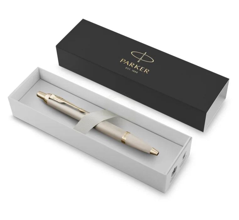 Parker IM Monochrome Champagne Ballpoint Pen