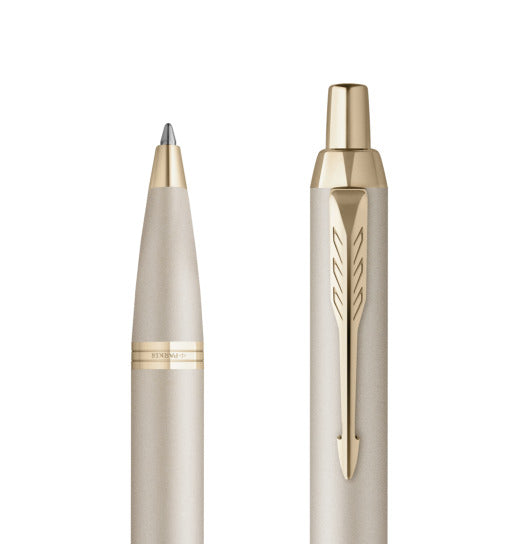 Parker IM Monochrome Champagne Ballpoint Pen