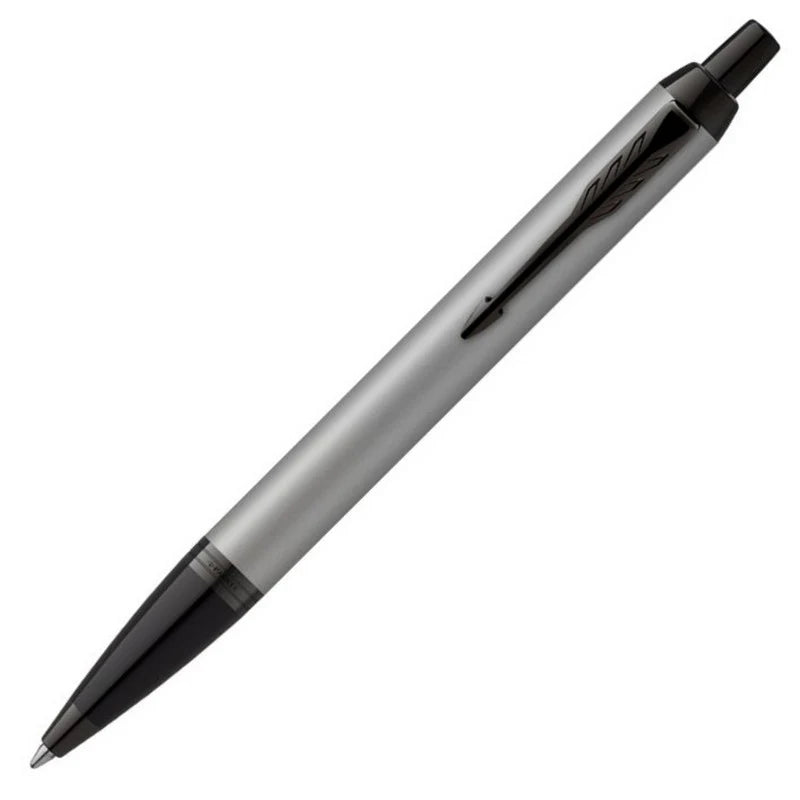 Parker IM Monochrome Matte Grey Black Trims Ballpoint Pen