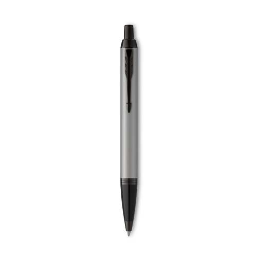Parker IM Monochrome Matte Grey Black Trims Ballpoint Pen