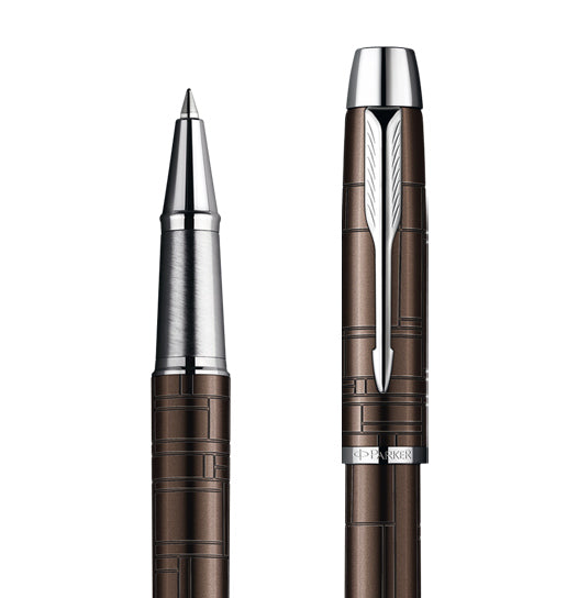 Parker Metal Premium Series Metallic Brown Rollerball Pen