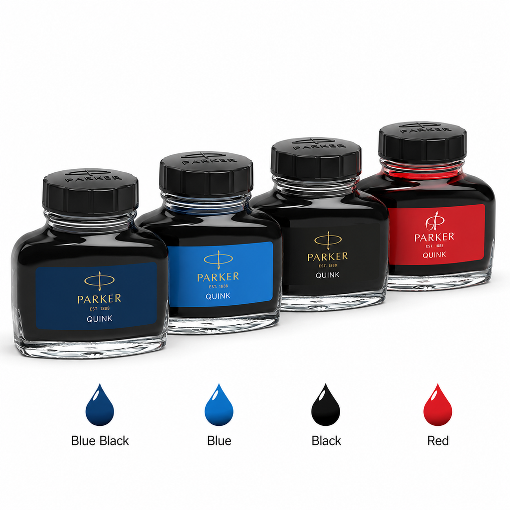 Parker Quink Ink Bottles Collection