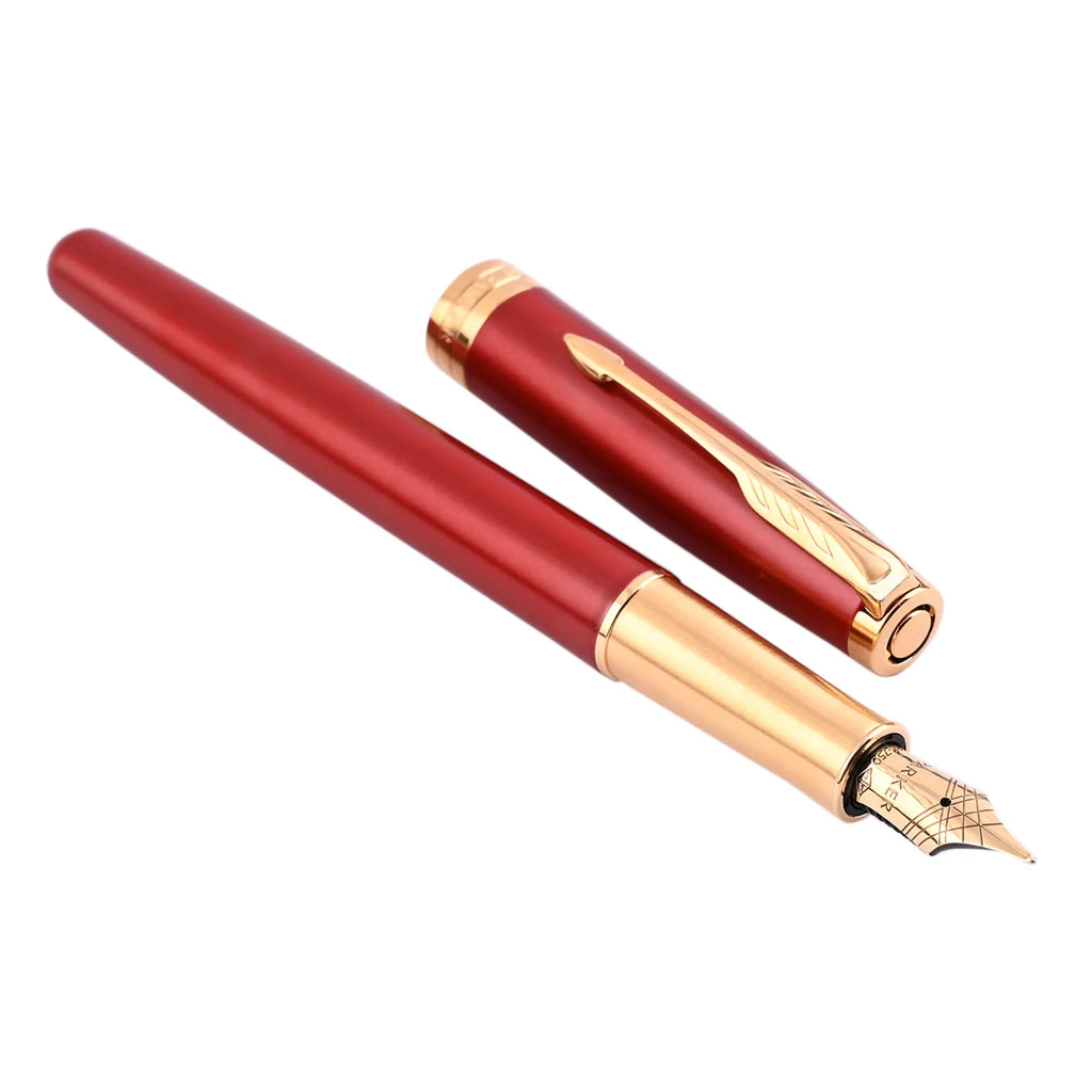 Parker Sonnet Intense Red Gold Trim Fountain Pen